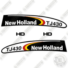 New Holland TJ430 Decal Kit Tractor - Aftermarket Kit