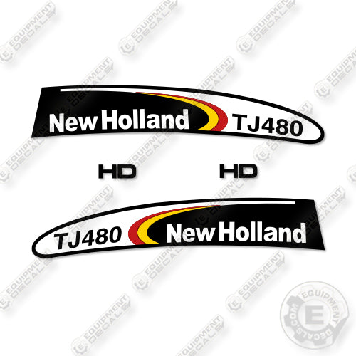 New Holland TJ480 Decal Kit Tractor - Aftermarket Kit