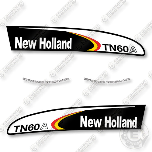 New Holland TN60A Decal Kit Tractor- Aftermarket Kit