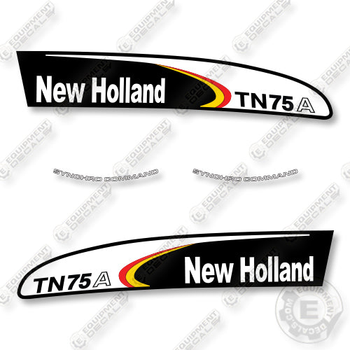 New Holland TN75A Decal Kit Tractor- Aftermarket Kit
