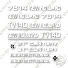 New Holland TV140 Decal Kit Tractor -  Aftermarket Kit