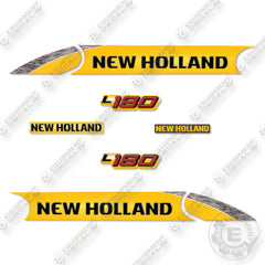 New Holland L180 Decal Kit Skid Steer Loader- Aftermarket Kit