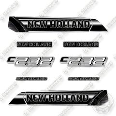Fits New Holland C232 Decal Kit Compact Track Loader - Custom Midnight