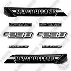 Fits New Holland C238 Decal Kit Compact Track Loader - Custom Midnight