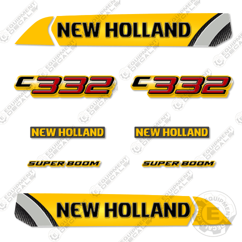 Fits New Holland C332 Decal Kit Skid Steer
