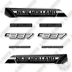 Fits New Holland C337 Decal Kit Compact Track Loader - Custom Midnight