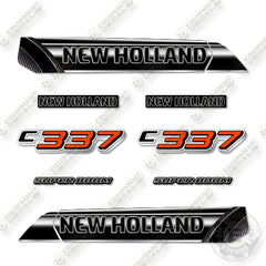 Fits New Holland C337 Decal Kit Compact Track Loader - Custom Midnight Orange