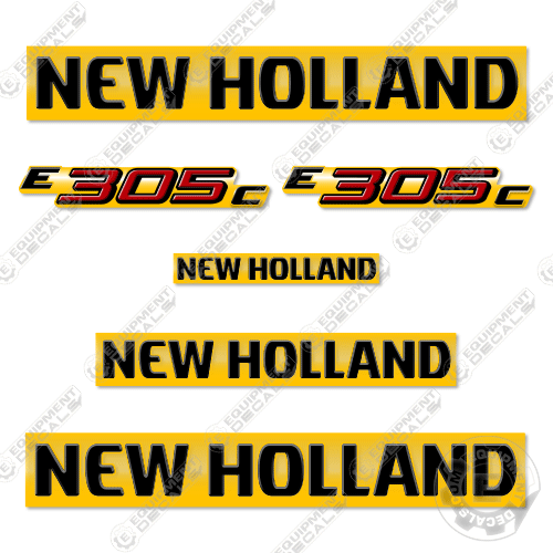 Fits New Holland E305C Decal Kit Excavator