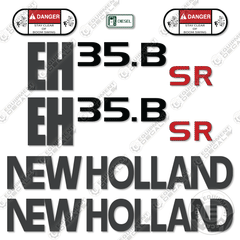 Fits New Holland EH3.5B Decal Kit Excavator