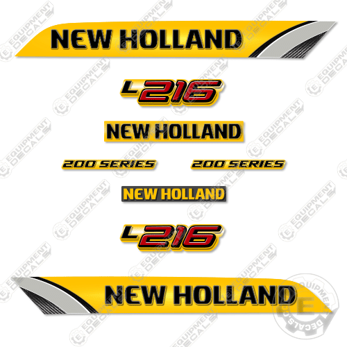 Fits New Holland L216 Decal Kit Skid Steer