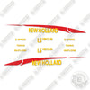 Image of New Holland LS180.B Decal Kit Skid Steer Loader- Aftermarket Kit