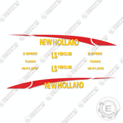 Fits New Holland LS190 B Decal Kit Skid Steer