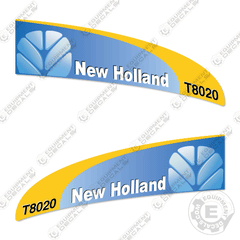 Fits New Holland T8020 Decal Kit Tractor