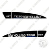 Image of New Holland TC30 Decal Kit Tractor - Aftermarket Kit
