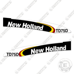 Fits New Holland TD75D Decal Kit Tractor