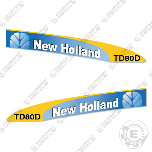 Fits New Holland TD80D Decal Kit Tractor