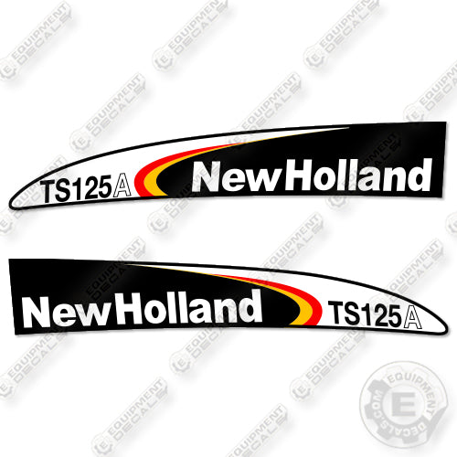 New Holland TS125A Decal Kit Tractor - Aftermarket Kit
