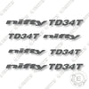 Image of Nifty TD34T Decal Kit Lift - Aftermarket Kit