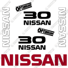 Fits Nissan 30 Optimum Decal kit Forklift CPJ01A15PV