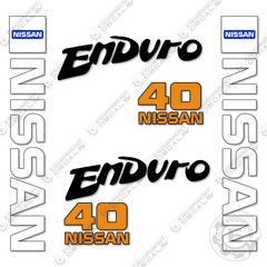 Fits Nissan 40 Enduro Decal Kit Forklift