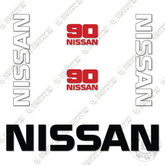 Fits Nissan 90 Decal Kit Forklift