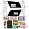 Image of Fits Nissan 90 Decal Kit Forklift - F04D40H