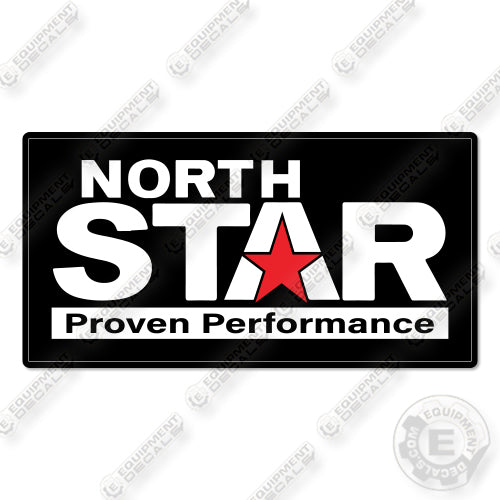 North Star Logo 15 Inches Decal Kit Pressure Cleaner - Aftermarket Kit