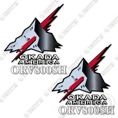 Fits Okada America ORV800SH Decal Kit Hammer