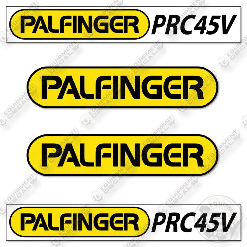 Fits Palfinger PRC45V Decal Kit Compressor