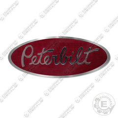 Fits Peterbilt Logo Flat Decal For Semi - 8"