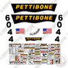 Image of Pettibone 6044 Decal Kit Telehandler - Aftermarket Kit
