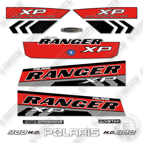 Fits Polaris Ranger 900 EPS Crew 2015 Decal Kit UTV