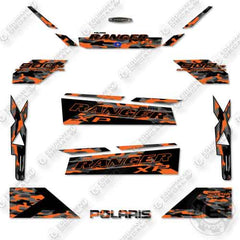 Fits Polaris Ranger 900HO XP White Lightning CAMO Decal Kit - UTV - CUSTOM!