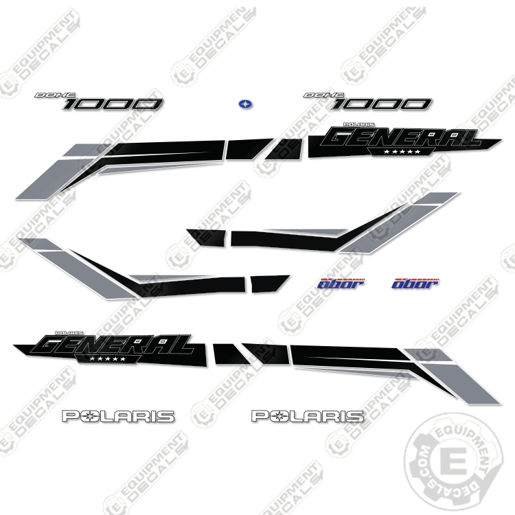 Fits Polaris General 1000 Decal Kit UTV