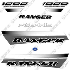 Fits Polaris Ranger 1000 Crew Decal Kit UTV - 2022 - GREY