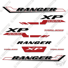 Fits Polaris Ranger 1000 XP Decal Kit UTV - 2024 - Trail Boss