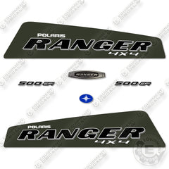 Fits Polaris Ranger 500 EFI Decal Kit Utility Vehicle - GREEN!