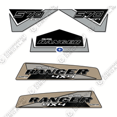 Fits Polaris Ranger 570 EFI Midsized Decal Kit Utility Vehicle - 2015-2021
