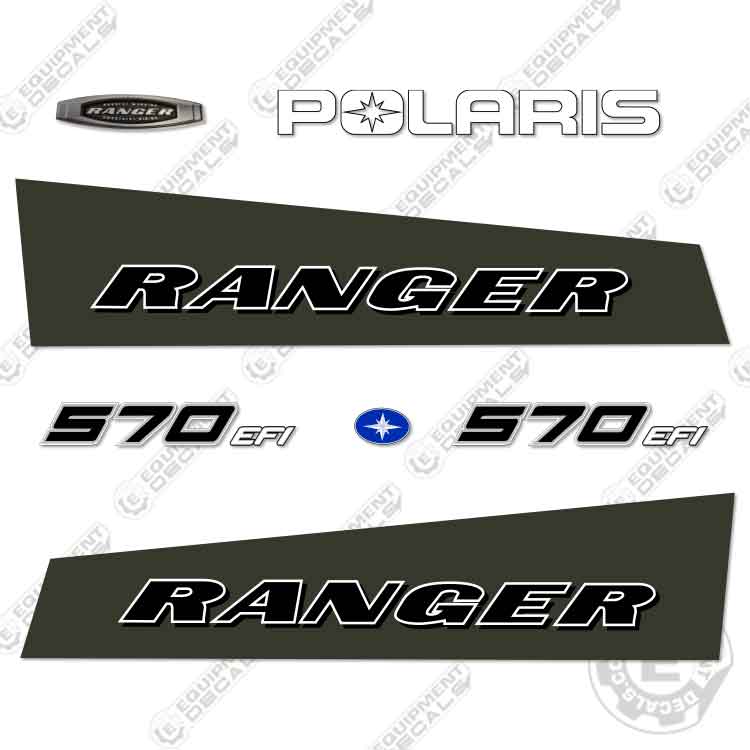 Fits Polaris Ranger 570 EFI Decal Kit Utility Vehicle - New Style