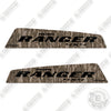 Image of Massey Ferguson 14 Decal Kit Riding Mower- Aftermarket Kit