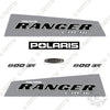 Image of Fits Polaris Ranger 800 EFI Crew Decal Kit Utility Vehicle - GREY (2010)