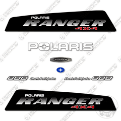Fits Polaris Ranger 800 4X4 Decal Kit Utility Vehicle 2012 - CUSTOM BLACK