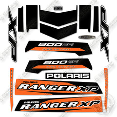 Polaris Ranger 800 XP EPS Orange Madness Decal Kit UTV- Aftermarket Kit