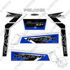 Image of Fits Polaris Ranger 900 Decal Kit - Orange Madness - CUSTOM BLUE