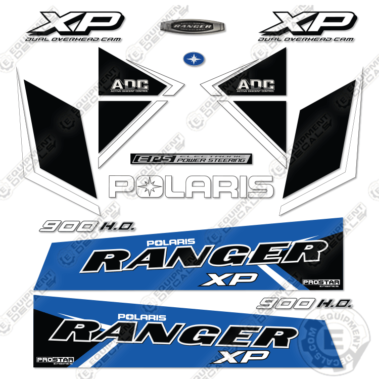 Fits Polaris Ranger 900 HO XP Decal Kit UTV