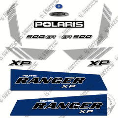 Fits Polaris Ranger 900 EFI XP Decal Kit UTV - 2013 - Blue