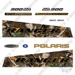 Fits Polaris Ranger 900 XP Decal Kit UTV - Limited Edition Pursuit Camo - 2014