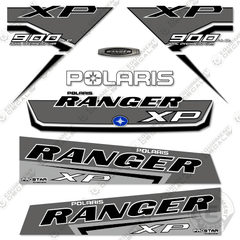 Fits Polaris Ranger 900 XP EPS Decal Kit - 2017 - CUSTOM SILVER/GREY