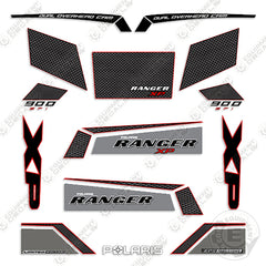 Fits Polaris Ranger 900 XP EPS LE Decal Kit - 2014 (Red)