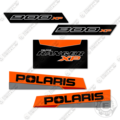 Fits Polaris Ranger 900XP 2015 LE Decal Kit UTV - CUSTOM ORANGE